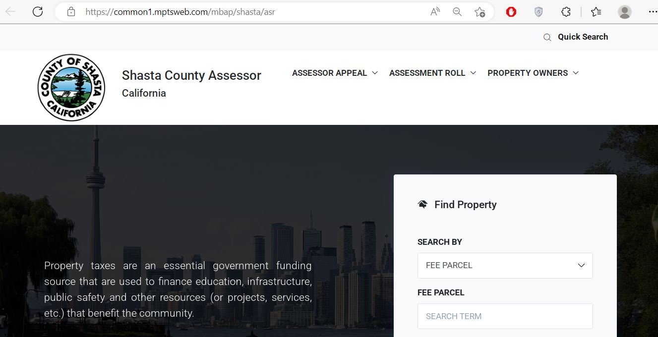 Cade Johnson Shasta County CAD